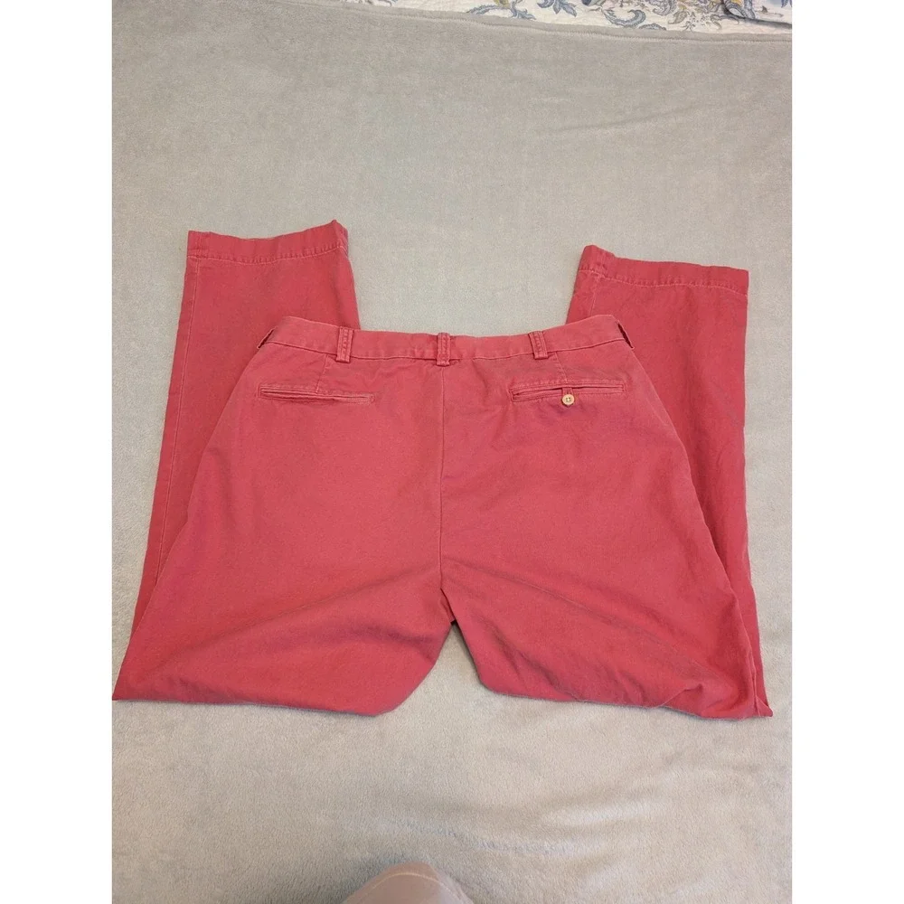 Polo Ralph Lauren Pants36x32 Vintage GI Pant Pink Salmon Chino Faded Distressed